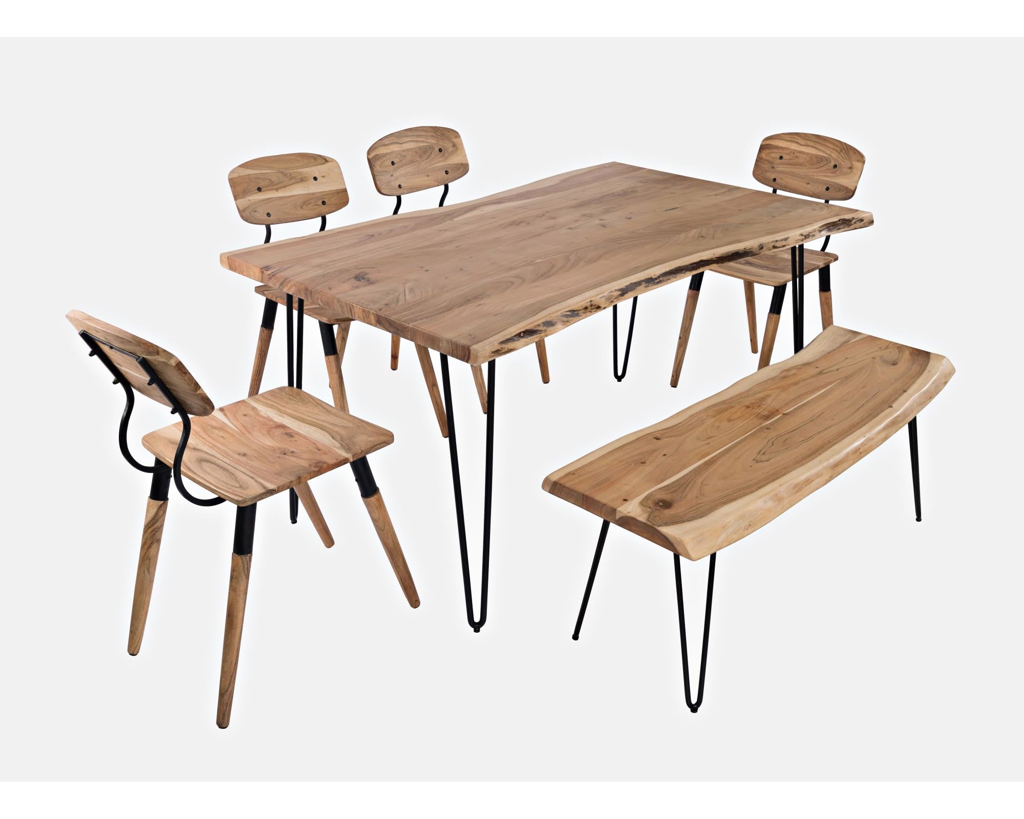 Natures Edge Natural Dining Table 60" Long by Homeportonline