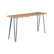 Natures Edge Natural Dining or Sofa Table Counter Height 72" Long by Homeportonline