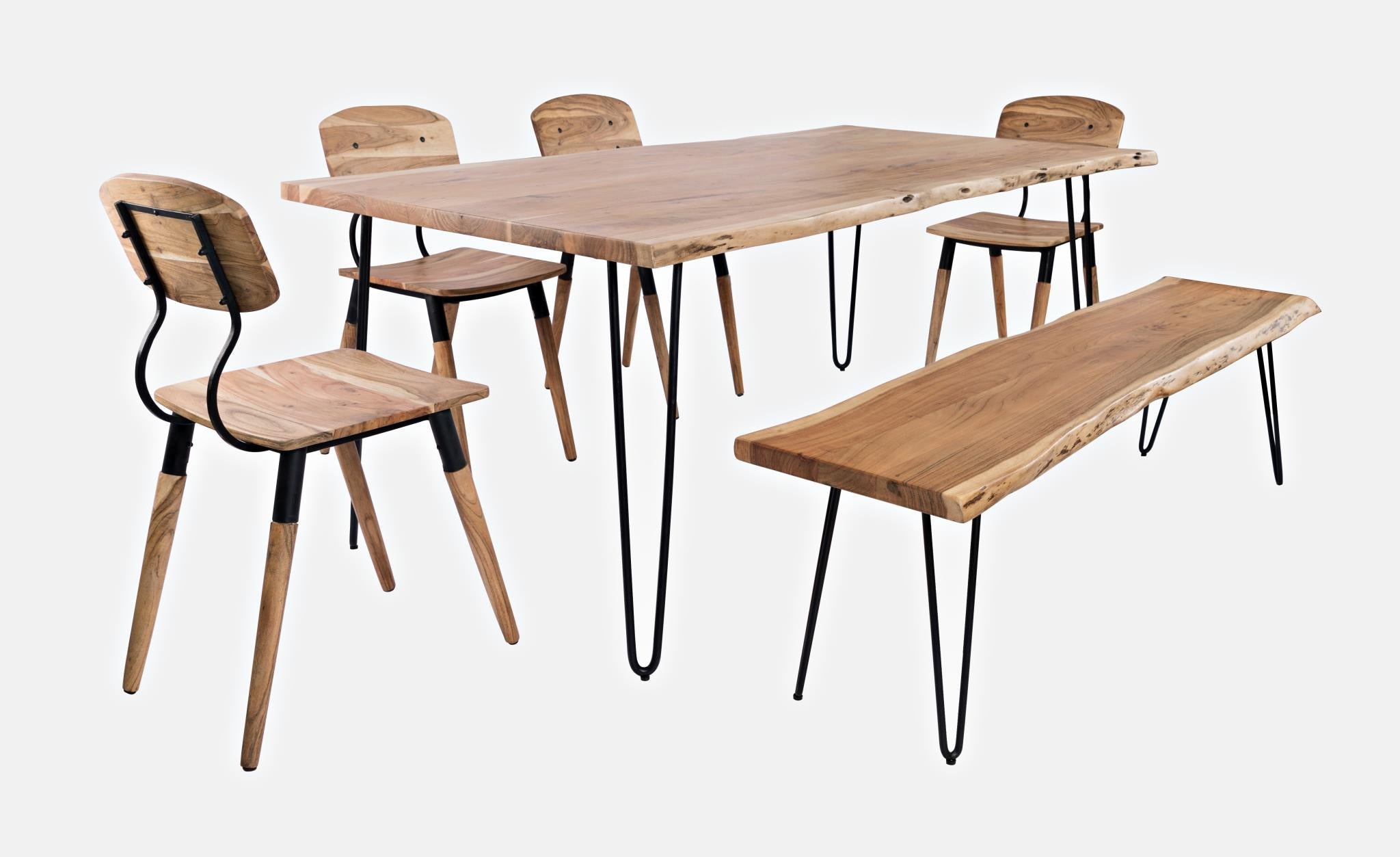 Natures Edge Natural Dining Table 79" Long by Homeportonline