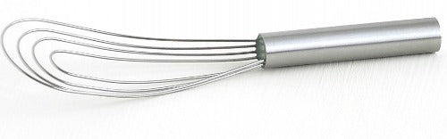 Stainless Steel Flat Whisk by Kiss the Cook
