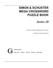 Simon & Schuster Mega Crossword Puzzle Book #20
