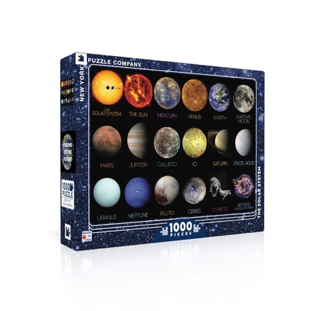New York Puzzle Company The Solar System 1000 Piece Jigsaw Puzzle