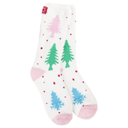 Socks - Holiday Cozy Crew Whimsical Forest by Homeportonline