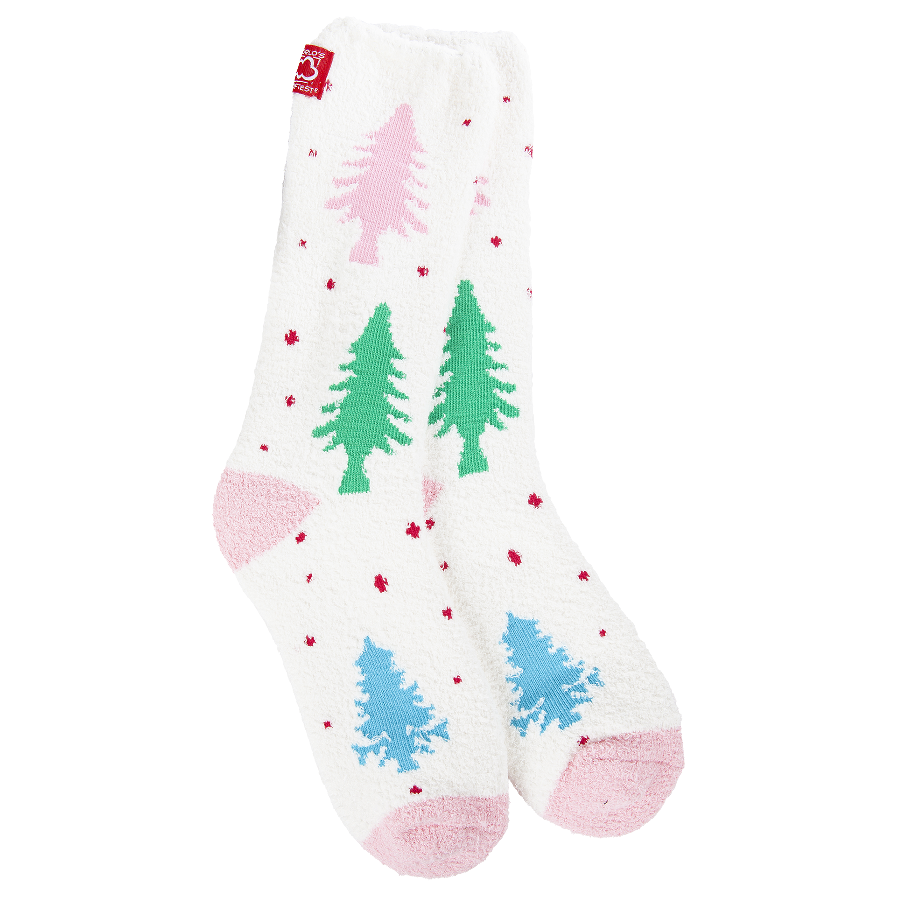 Socks - Holiday Cozy Crew Whimsical Forest by Homeportonline