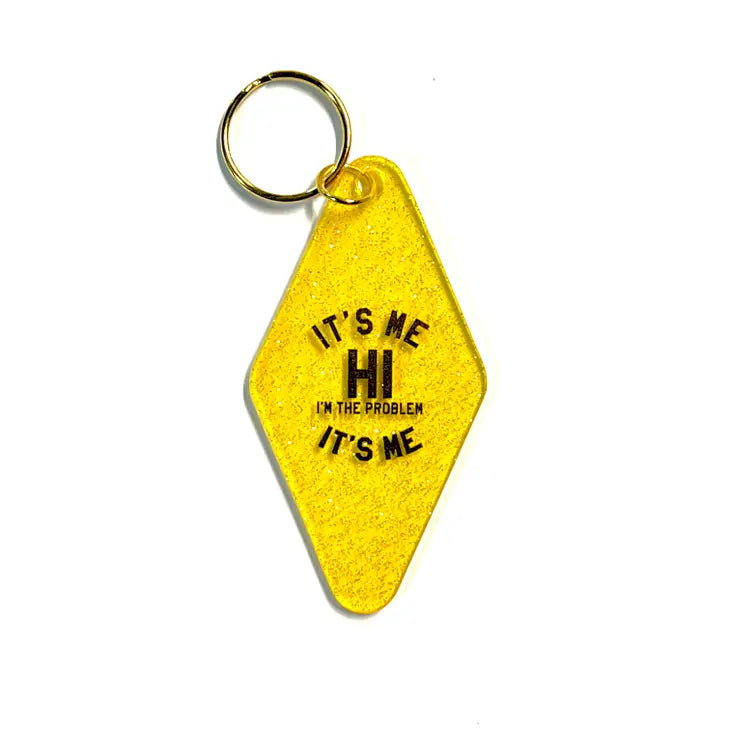 Keychain - Hi, I'm The Problem by Homeportonline
