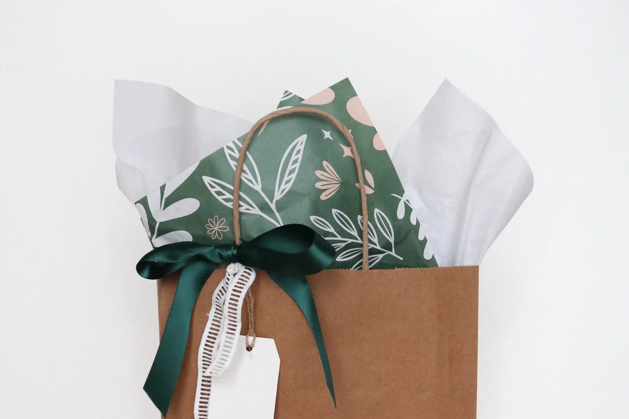Tissue Paper - House Plant and Floral Design