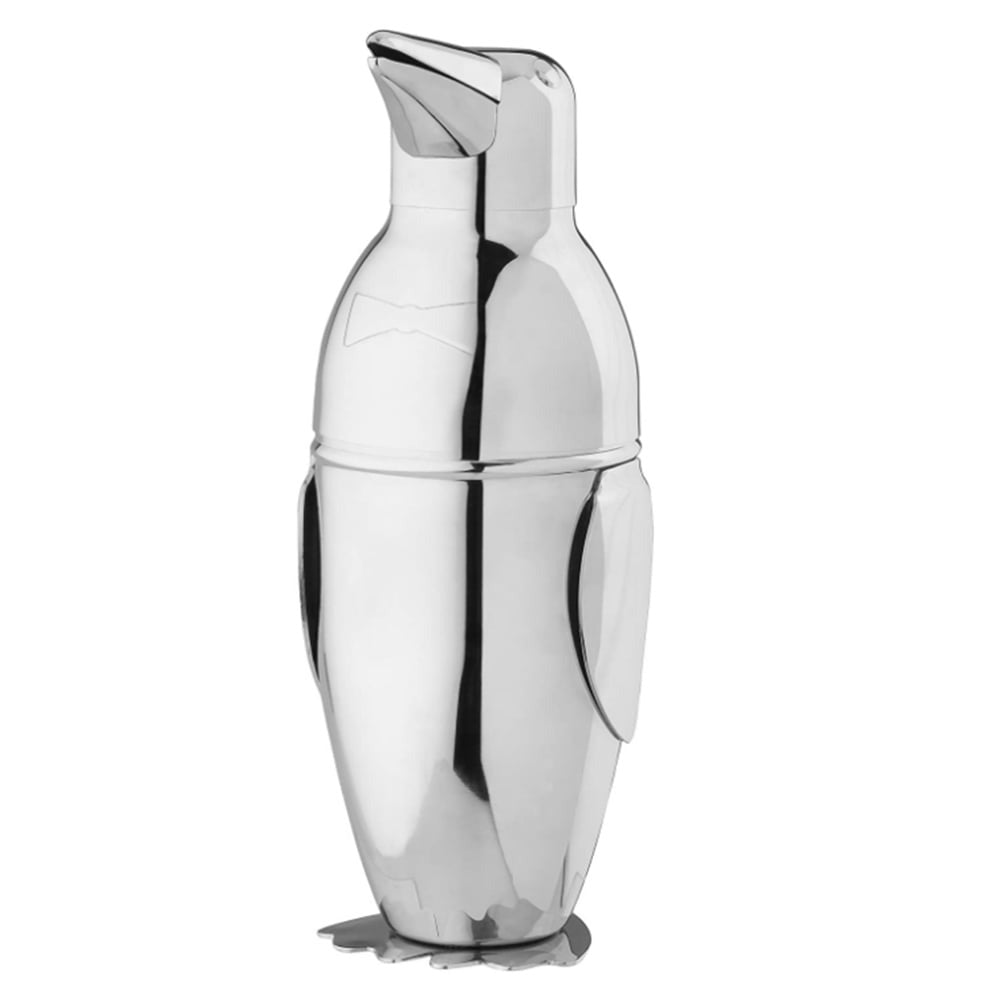 Cocktail Shaker - Irving Metal Stainless Steel Penguin by Homeportonline