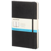 Moleskine Dotted Hardcover Notebook Large 5"x8.25" Black