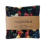 King of the Roost Quilted Coasters