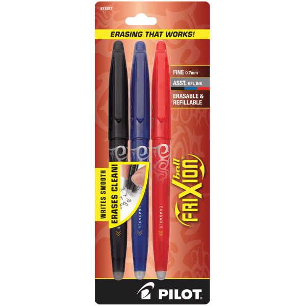 Pilot Erasable Gel Pen Assorted