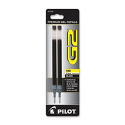 Pilot G2 Gel Pen Refill for G2  Fine Point  0.7mm  Black Ink  2 Count