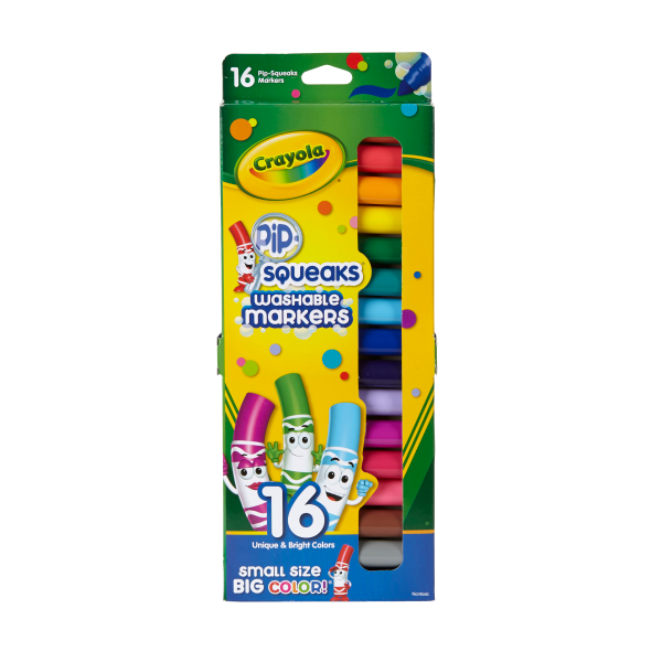Crayola Pip-Squeaks Marker Set  16-Colors