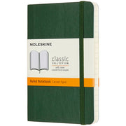 Moleskine Notebook, Pocket, Ruled, Myrtle Green, Soft Cover (3.5 X 5.5) - (Hardcover)