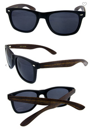 Unisex Wooden Style Sunglasses by SidePony Boutique