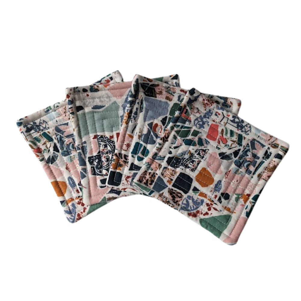 Trencadís Tapestry - Quilted Coasters