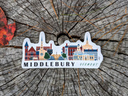 Decal - Middlebury Cityscape - Soijen