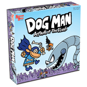 University Games | Dog Man Attack of The FLEAS Cooperative Board Game Based On The Popular Dog Man Book Series by DAV Pilkey for 2 to 6 Players Ages 6 and Up