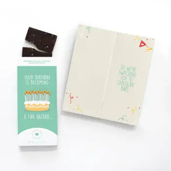 Chocolate Bar Greeting Card