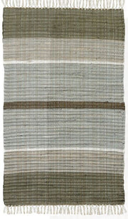 Lido Rag Rug Cotton Earth 2' x 3' by Homeportonline
