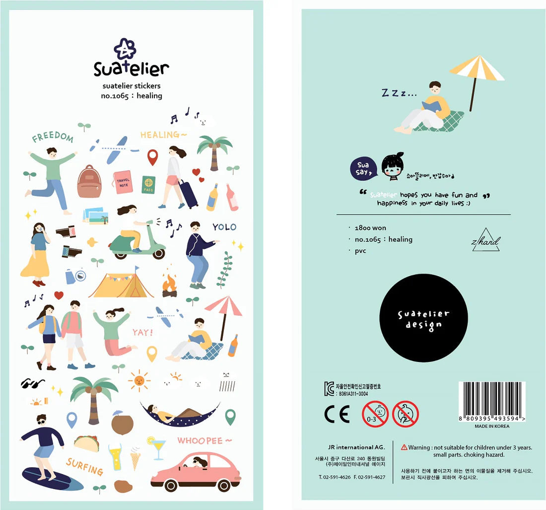 Stickers Healing Life by Homeportonline