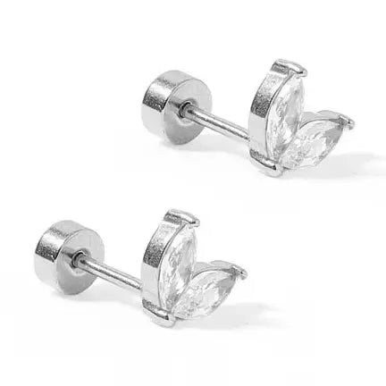 Linny Co Screw Back Stud Earrings