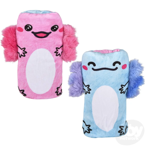 Axolotl Water Wiggler Flip Plush 5.5" Sold Individually by Homeportonline