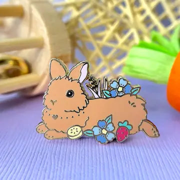 Enamel Pin: The Crowned Rabbit