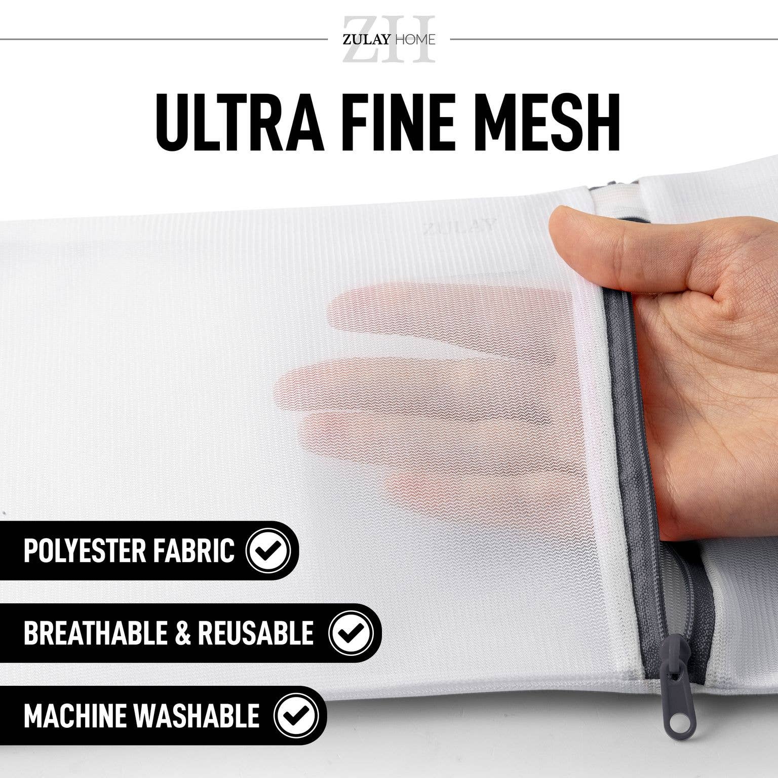 Mesh Laundry Bags for Delicates by SidePony Boutique