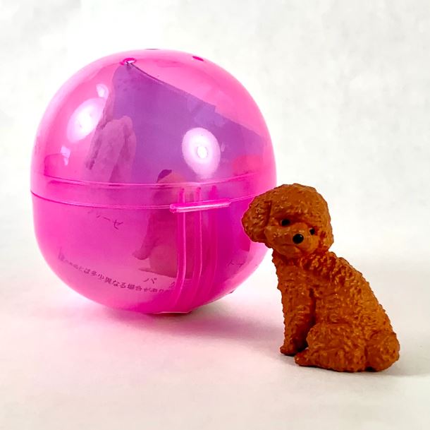 Gashapon Capsule For All Ages Turning Dog (Sold As An Individual Capsule) by Homeportonline