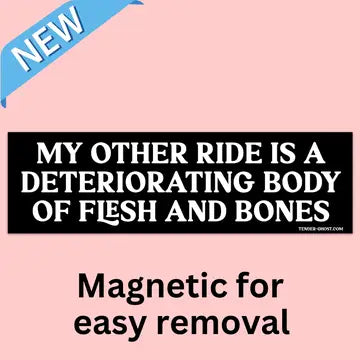 Tender Ghost Bumper Magnet