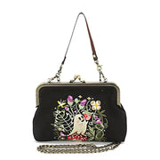 Ghost in the Strawberry Field Kisslock Bag