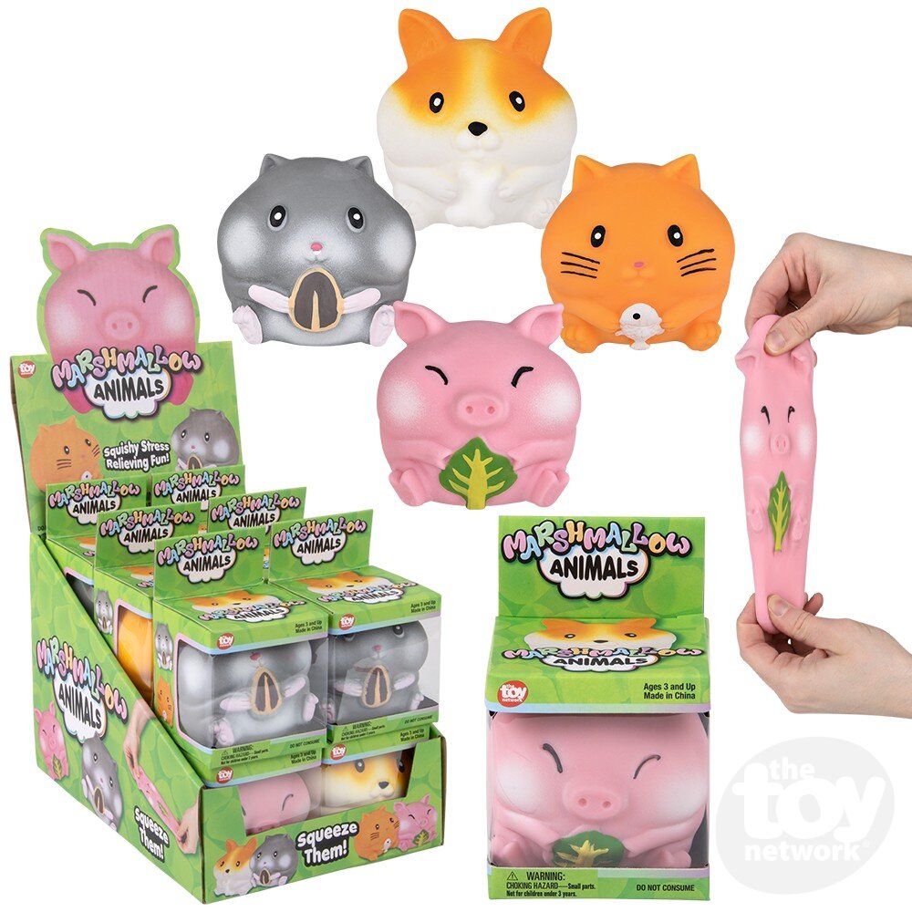 Marshmallow Stretch Animal 3" by Homeportonline