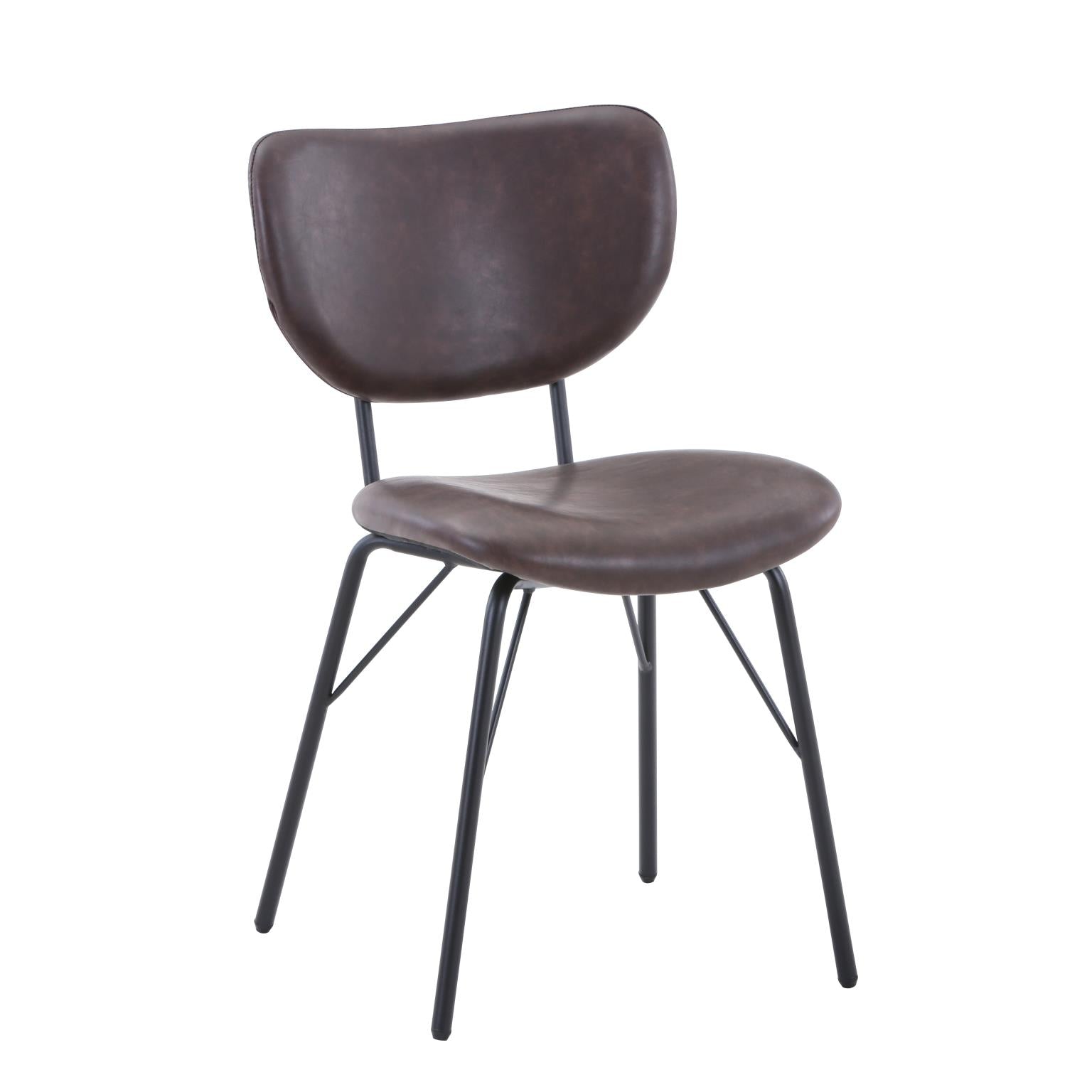 Owen Chair Dark Brown by Homeportonline