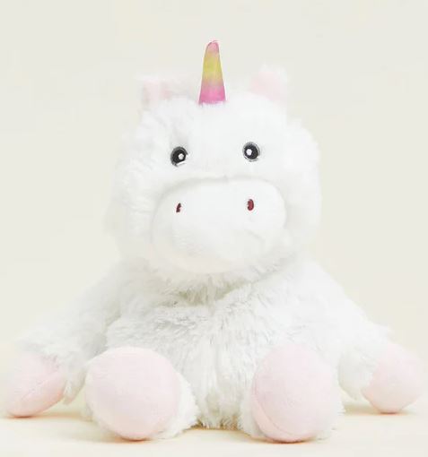 Warmies Junior Unicorn White by Homeportonline