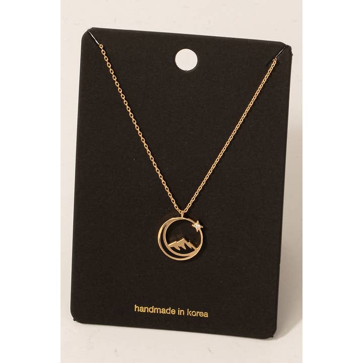 Fame Accessories Pendant Necklace