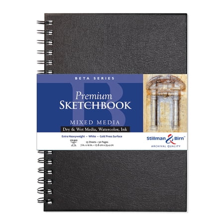 Stillman & Birn Beta Series Premium Wire-Bound Sketchbook  7  x 10