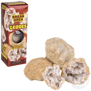 Geodes Break Open Set of 3 Boxed by Homeportonline