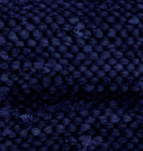 Rag Rug 2' X 3' Blue by Homeportonline