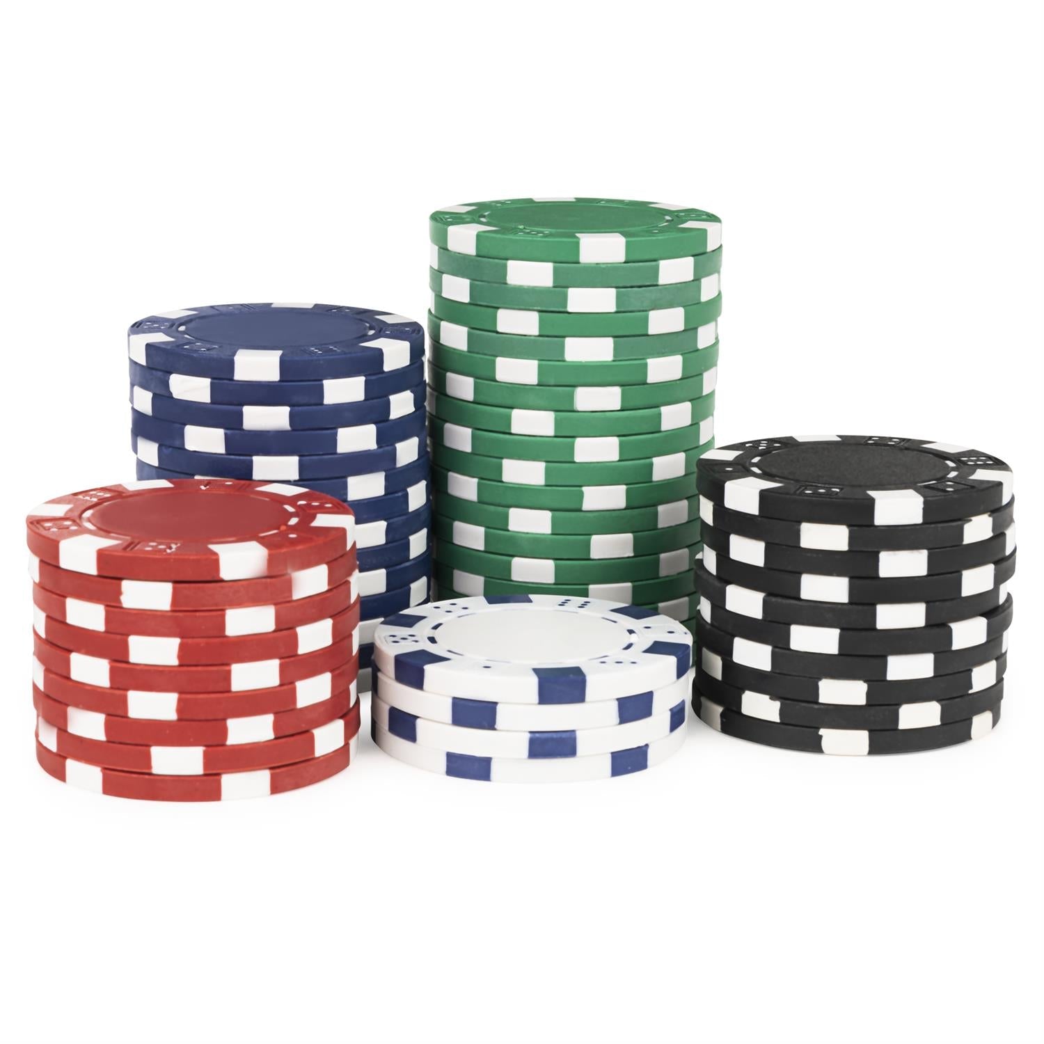 Poker Chips Casino Style 100pc by Homeportonline