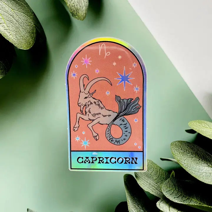 Zodiac Holographic Sticker