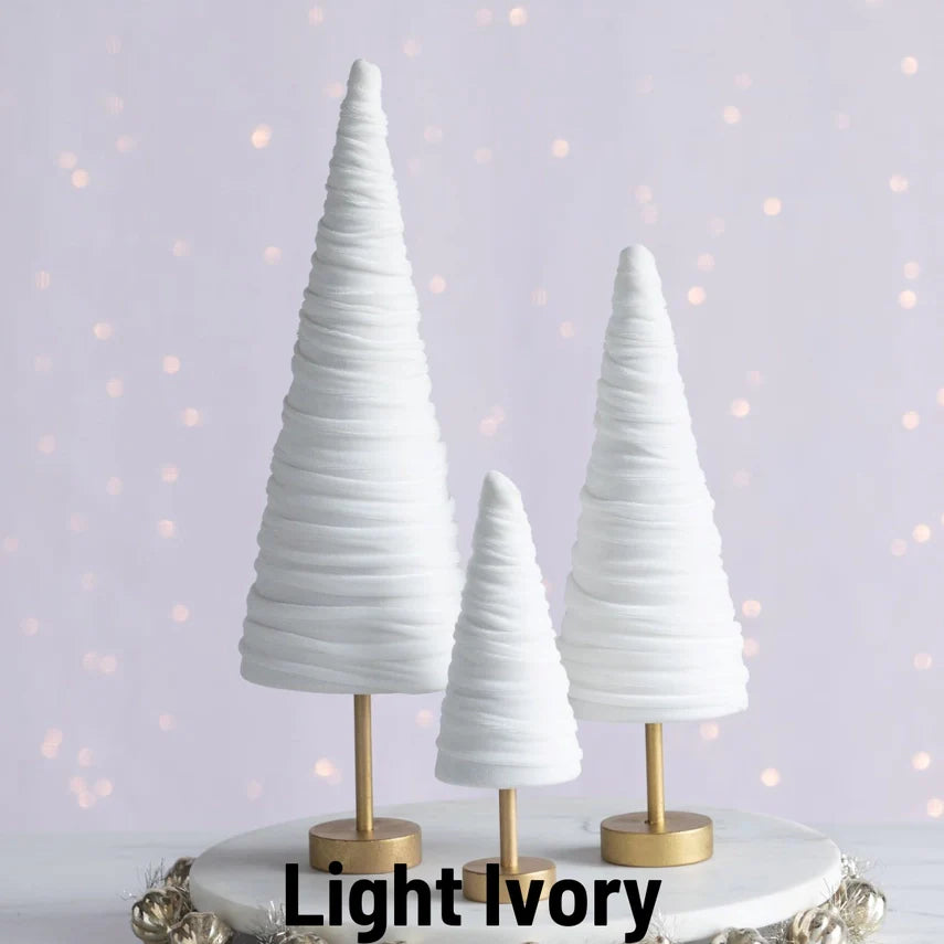 Velvet Pedestal Trees