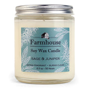 Soy Candle - 6.5oz - Sage & Juniper by Homeportonline