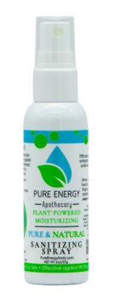 Hand Sanitizer Spray - 2 oz Travel Size (Unscented) by SidePony Boutique