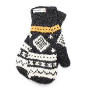 Yeti Mitten | charcoal grey/mustard XS by US Sherpa