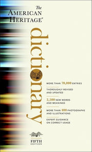 The American Heritage Dictionary Fifth Edition