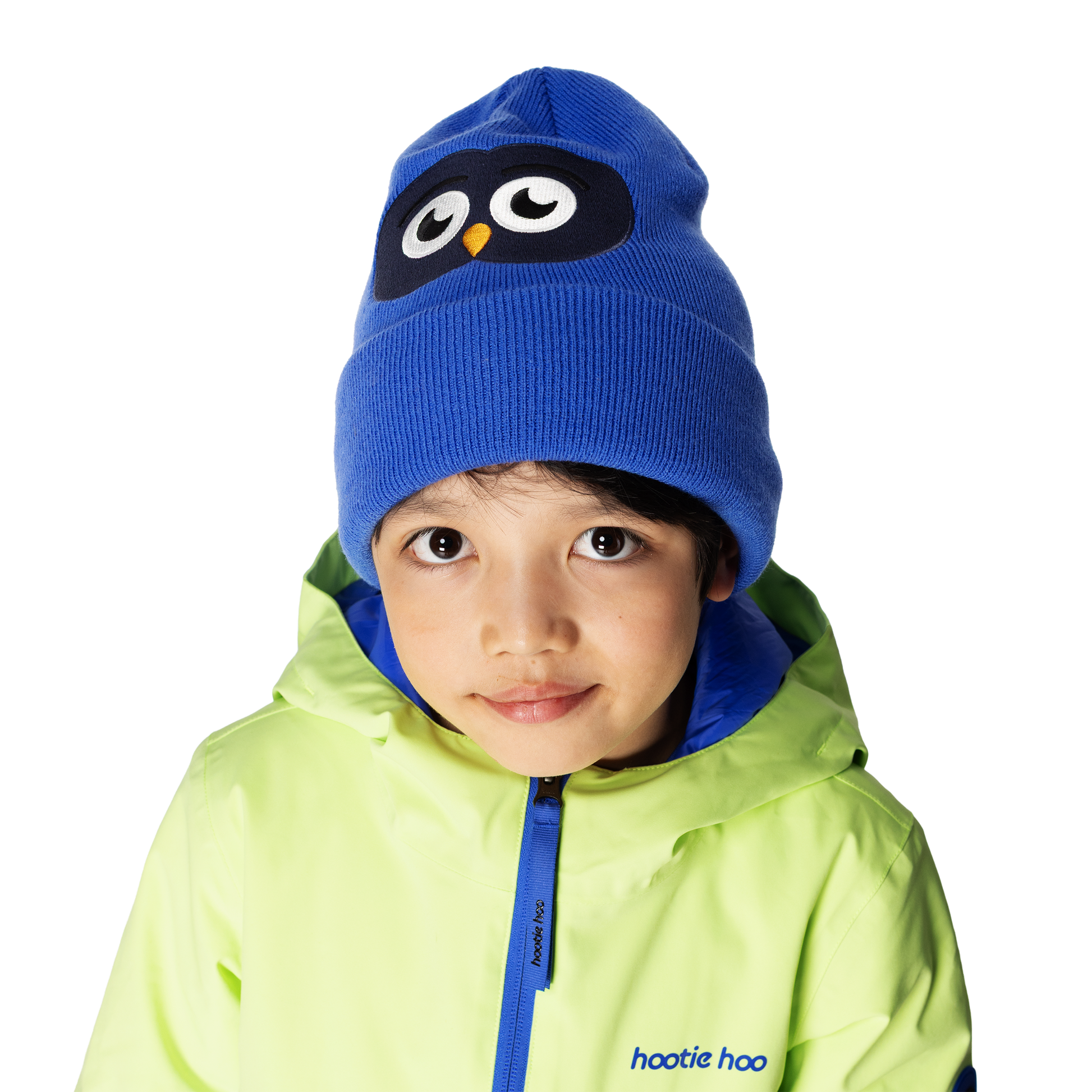 Kids Owlet Beanie - Vivid Blue by Hootie Hoo