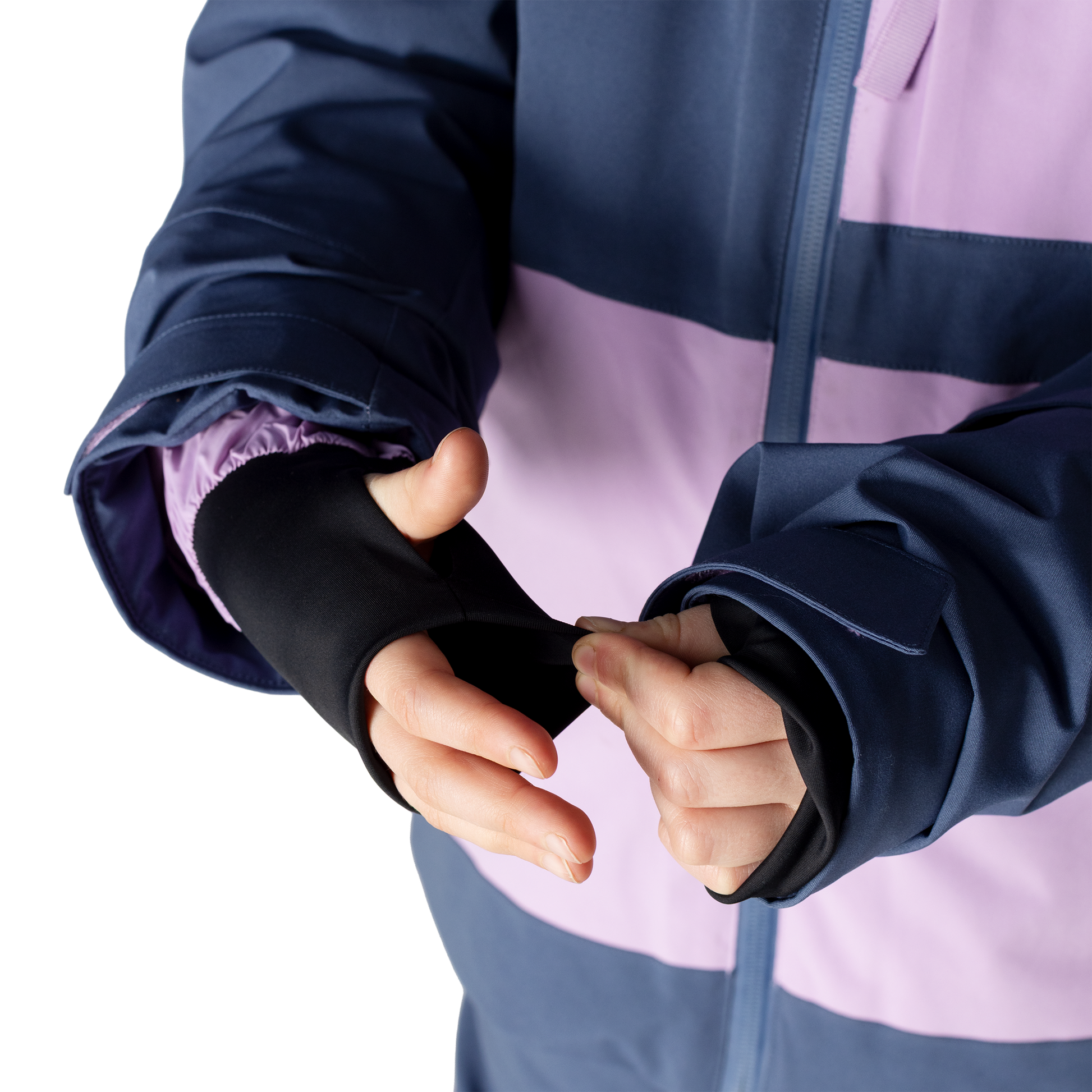 Kids Pinnakle Insulated Jacket - Hot Pink/Raven Black by Hootie Hoo