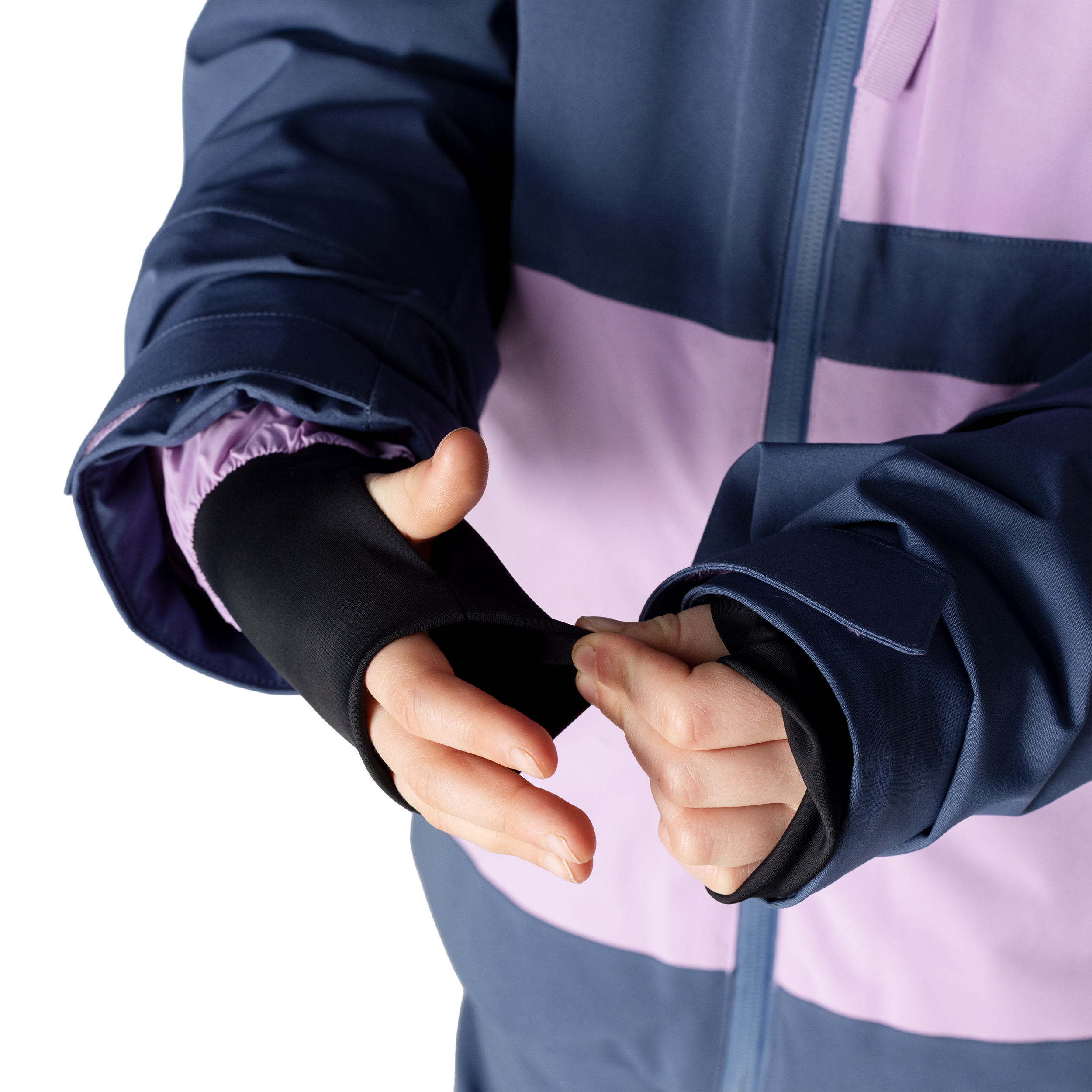 Kids Pinnakle Insulated Jacket - Hot Pink/Raven Black by Hootie Hoo