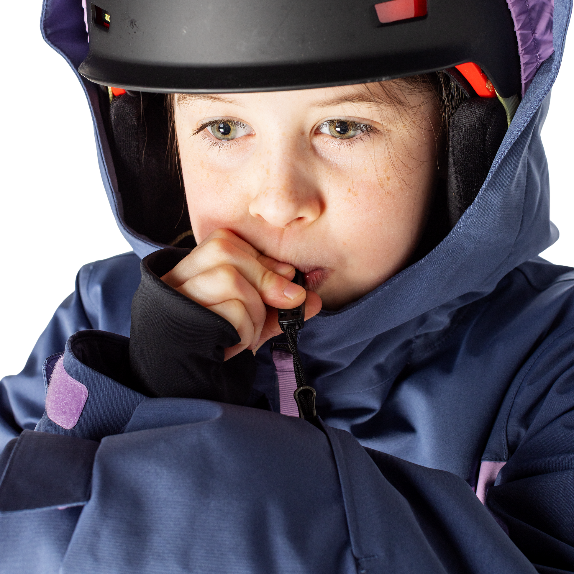 Kids Pinnakle Insulated Jacket - Hot Pink/Raven Black by Hootie Hoo