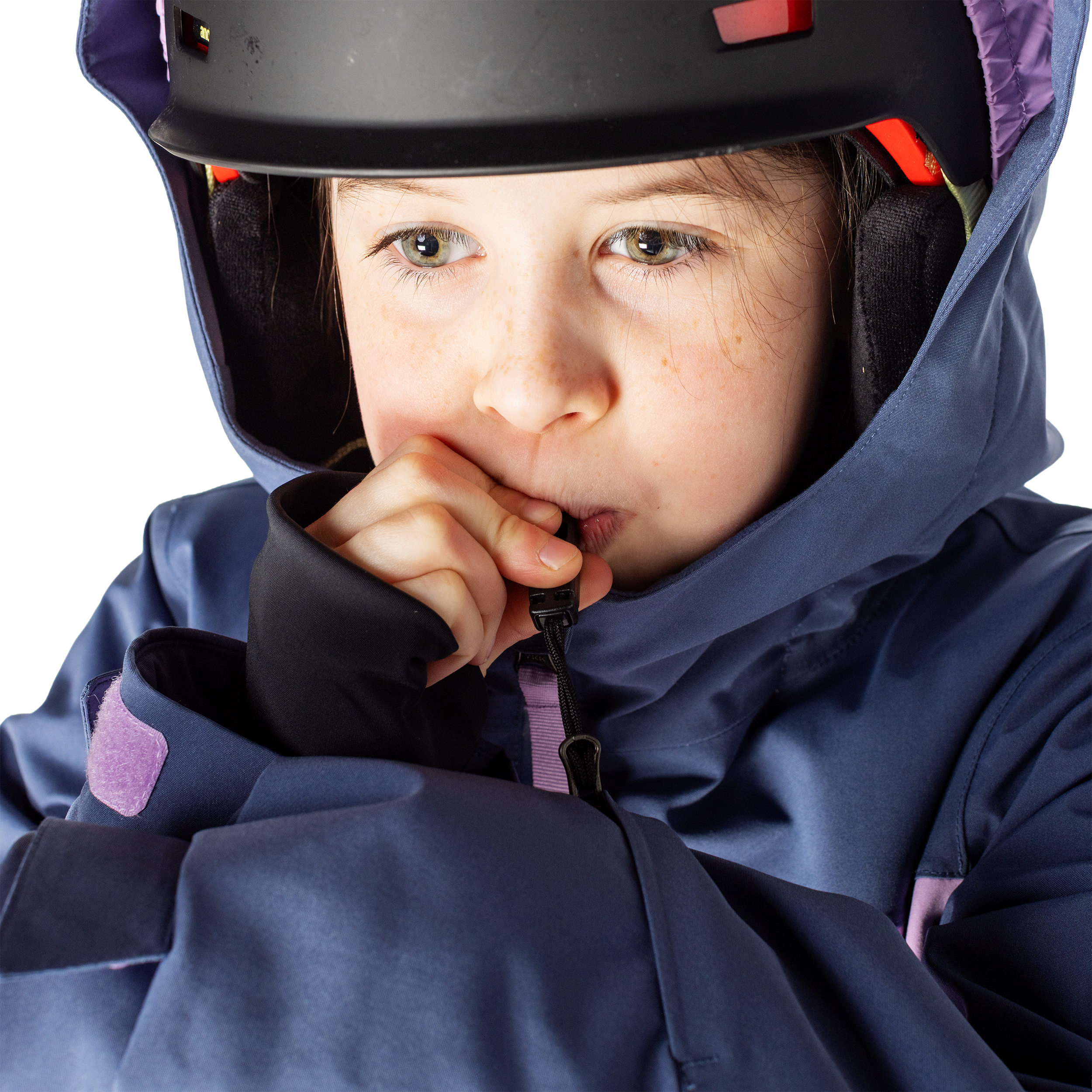 Kids Pinnakle Insulated Jacket - Hot Pink/Raven Black by Hootie Hoo